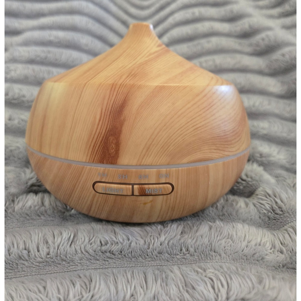 Renwer Essential Oil Diffuser Wood Grain Ultrasonic Aromatherapy Humidifier